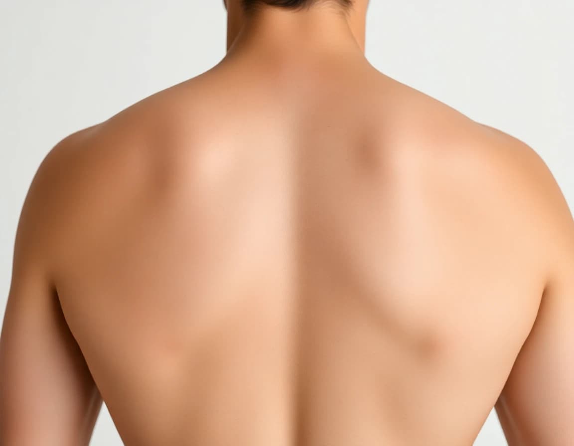 Before AI tattoo generator - plain skin ready for custom design